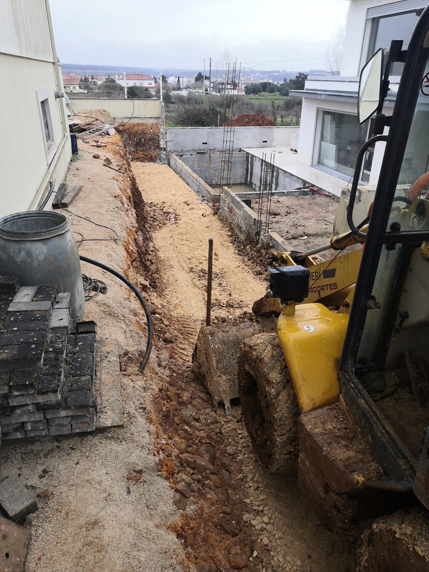 Execução de Muro de Suporte